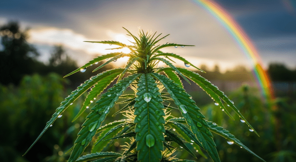Cannabis vor Regen schützen: Der komplette Guide