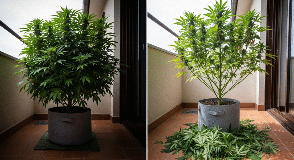 Entlauben in der Blütephase: Mehr Kraft für deine Buds