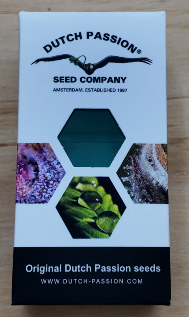 Samenpackung der Passion #1 von Dutch Passion für den Beet-Grow 2026